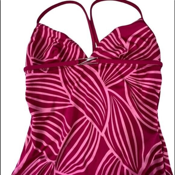 SPEEDO WOMENS 1PC BATHING SUIT PINK SIZE M - Picture 5 of 8